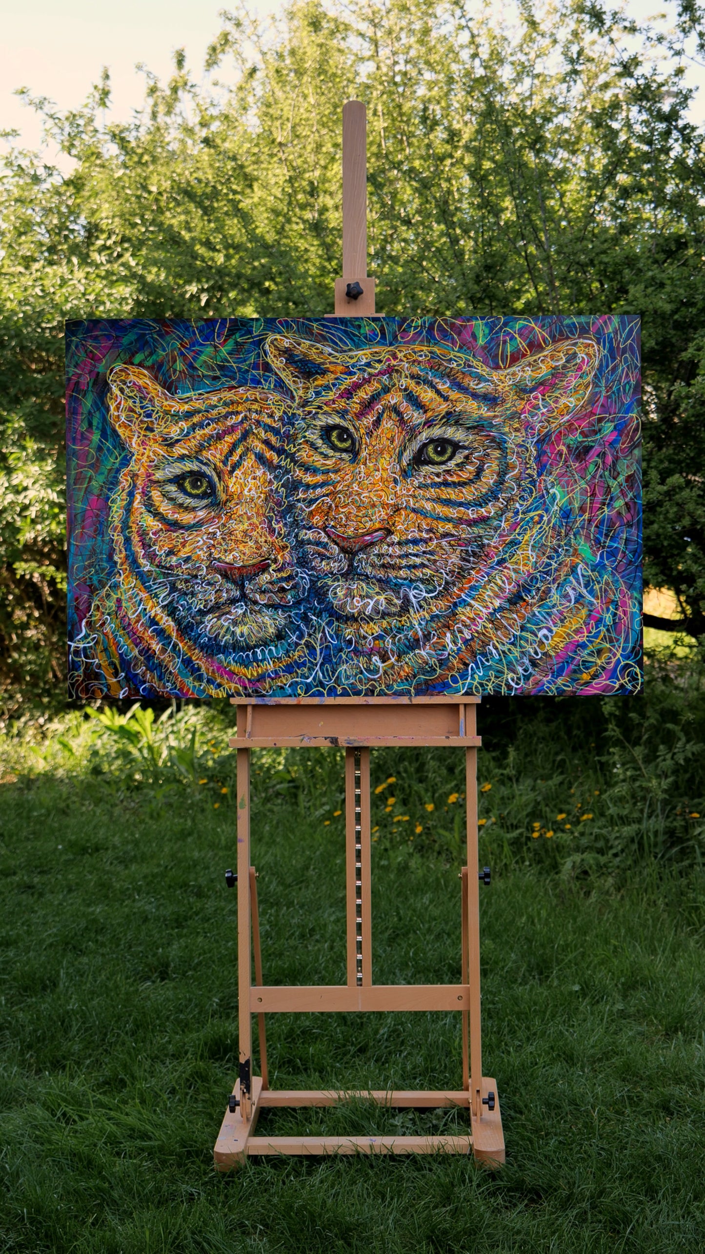 Twin Tigers - Print