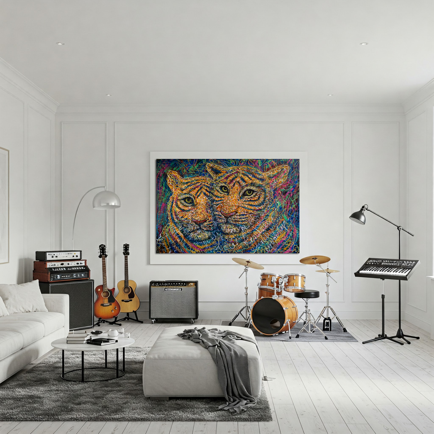 Twin Tigers - Print
