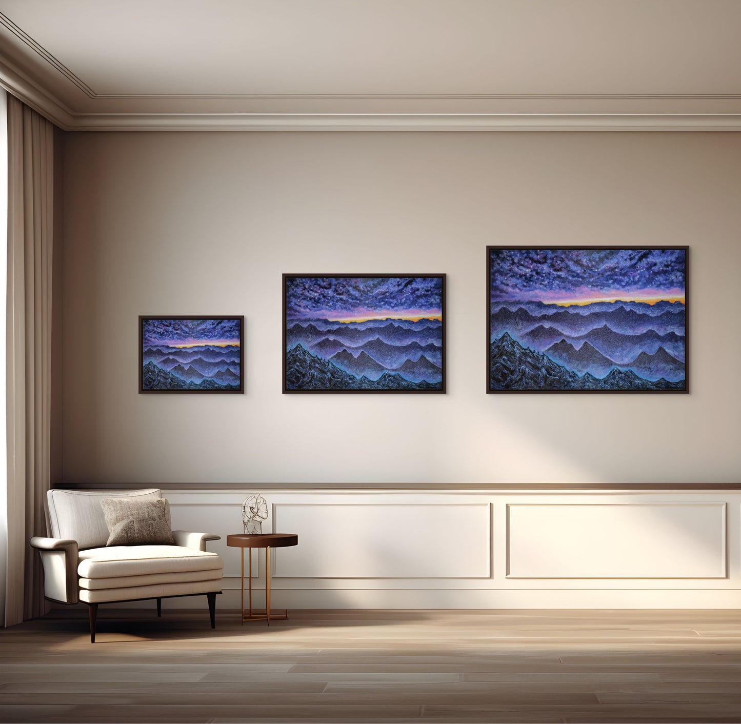 Misty Mountains - Print