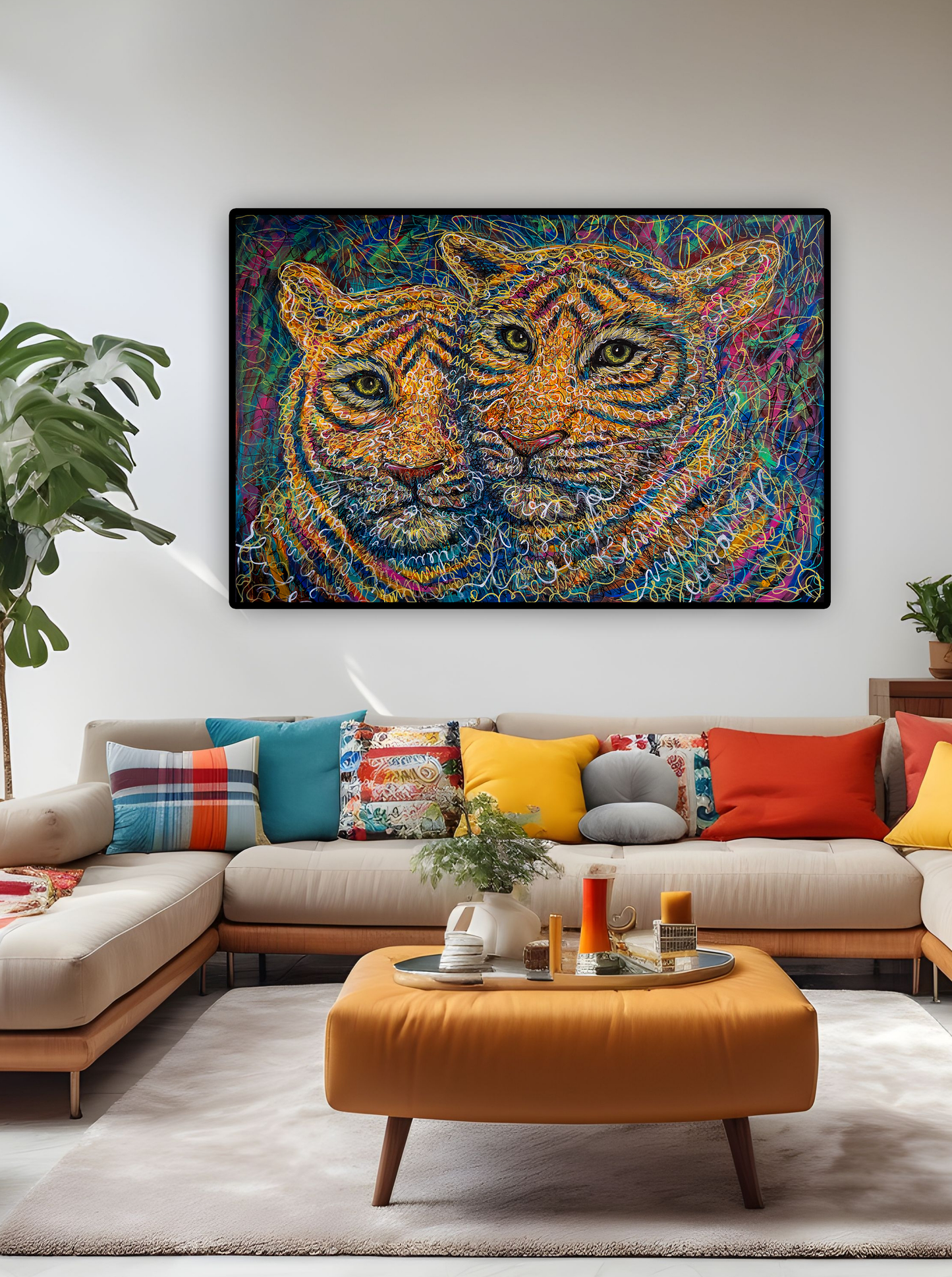 Twin Tigers - Print