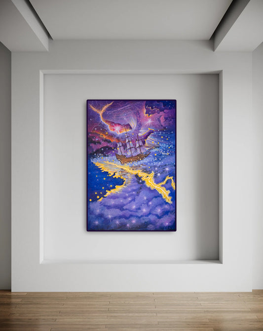 Voyage Through the Cosmic Storm - Original