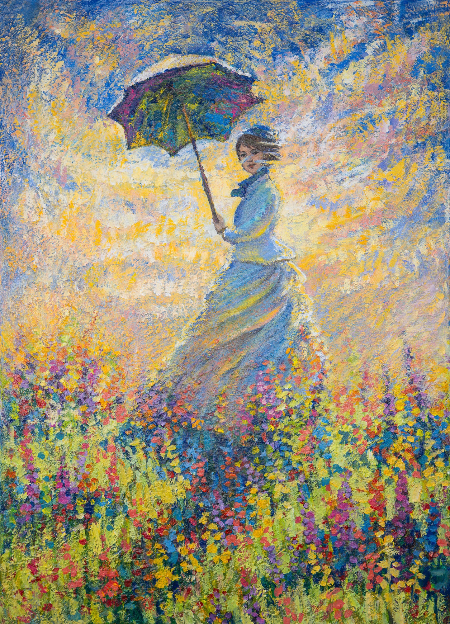 Lost in the Lavender Fields - Original