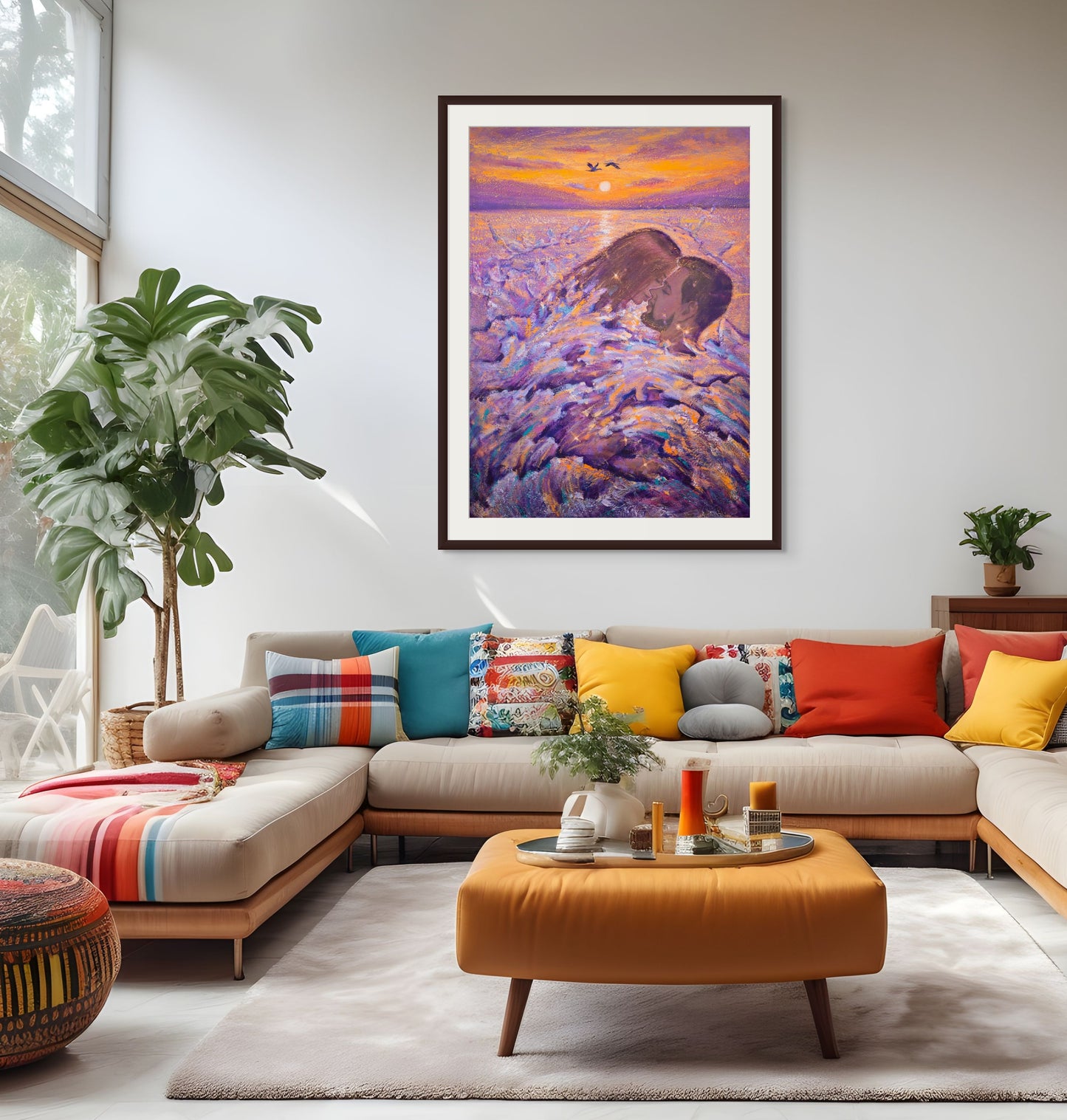 Waves of Love. Galaxies of Emotions - Print