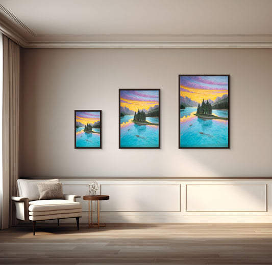 Golden Hour Serenity - Print