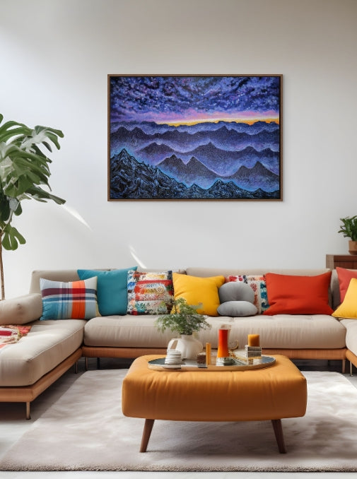 Misty Mountains - Print